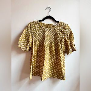 Madewell Embroidered Daisy Shirt